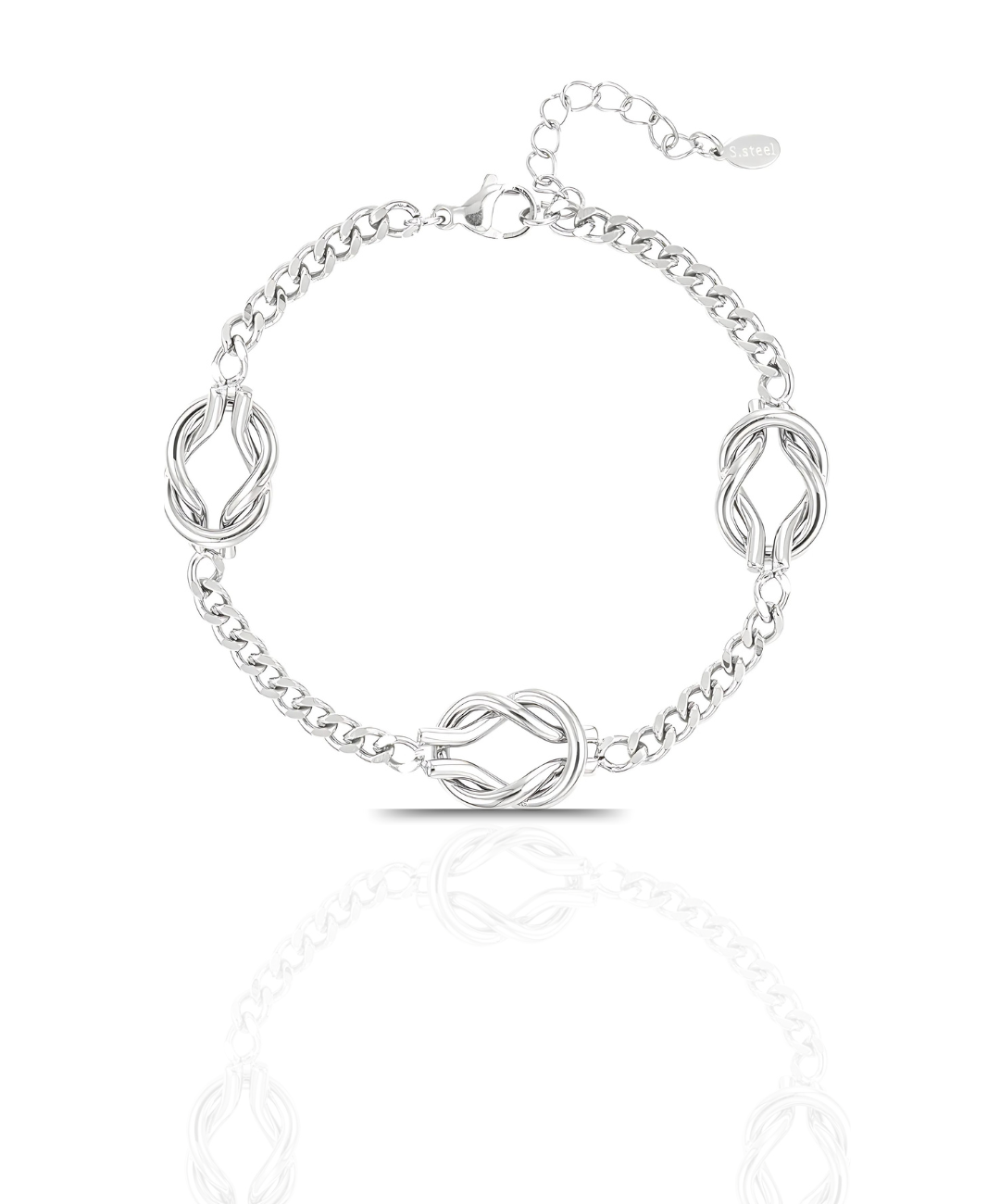 Bound by Love Bracelet | Silver or Gold