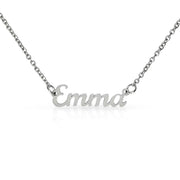 Personalized Name Necklace – A Heartfelt Keepsake to Honor and Remember Loved Ones