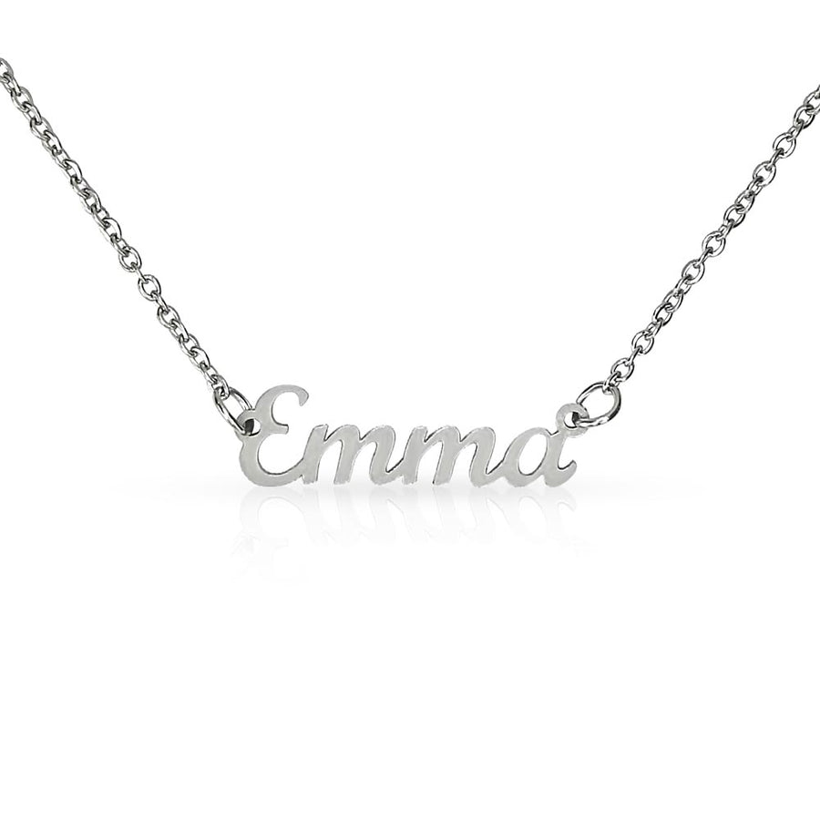 Personalized Name Necklace – A Heartfelt Keepsake to Honor and Remember Loved Ones