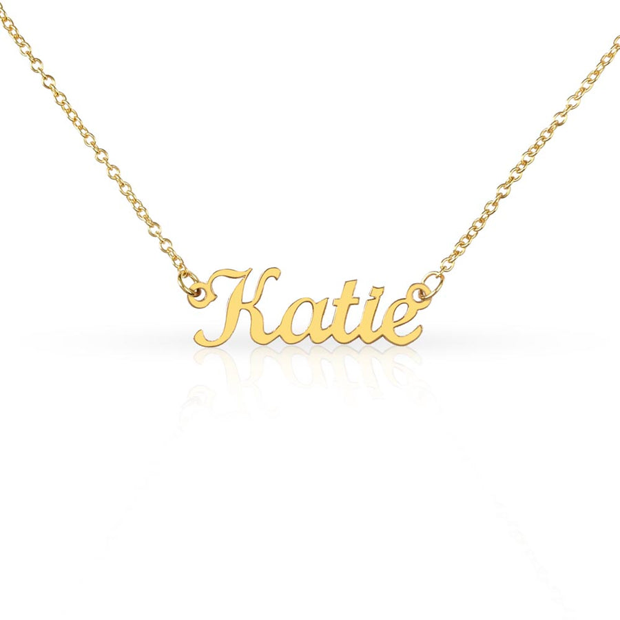 Personalized Name Necklace – A Heartfelt Keepsake to Honor and Remember Loved Ones